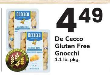 De Cecco Gluten Free Gnocchi