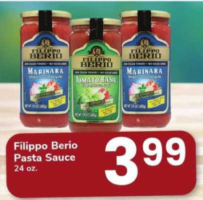 Filippo Berio Pasta Sauce