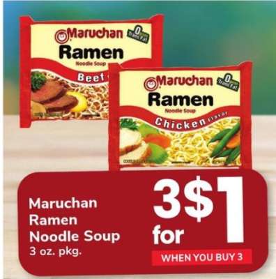 Maruchan Ramen Noodle Soup
