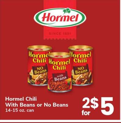 Hormel Chili*