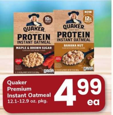 Quaker Premium Instant Oatmeal