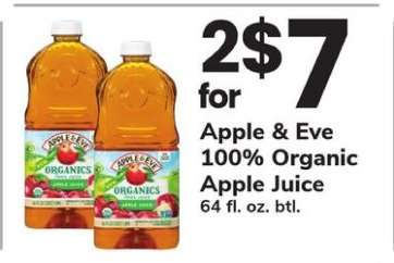 Apple & Eve 100% Organic Apple Juice