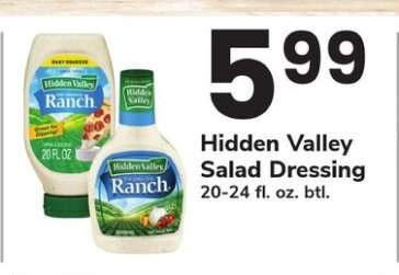 Hidden Valley Salad Dressing