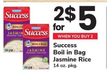 Success Boil in Bag Jasmine Rice