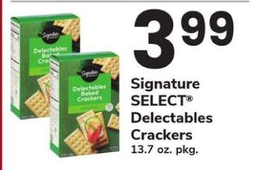 Signature SELECT Delectables Crackers
