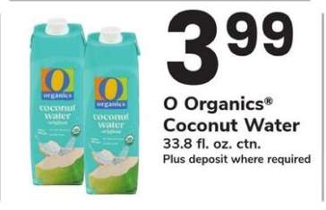 O Organics Coconut Water