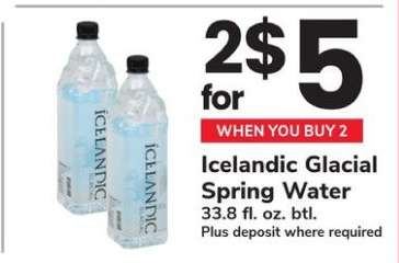 Icelandic Glacial Spring Water