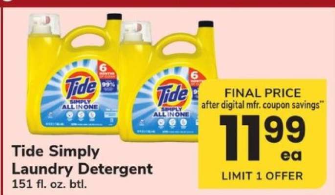 Tide Simply Laundry Detergent