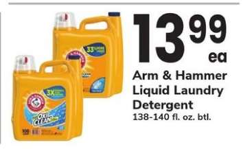 Arm & Hammer Liquid Laundry Detergent