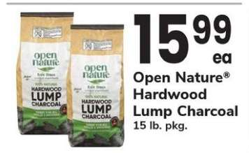 Open Nature Hardwood Lump Charcoal