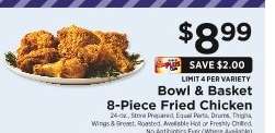 Bowl & Basket 8-Piece Fried Chicken