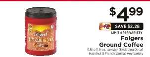 Folgers Ground Coffee
