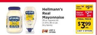 Hellmann's Real Mayonnaise