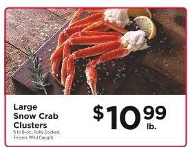 Large Snow Crab Clusters