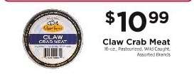 Claw Crab Meat