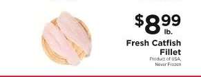 Fresh Catfish Fillet