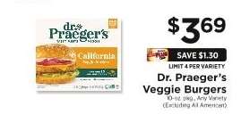 Dr. Praeger's Veggie Burgers