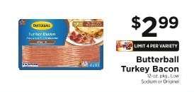 Butterball Turkey Bacon