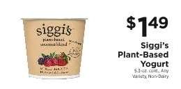 Siggi's Plant-Based Yogurt