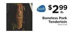 Boneless Pork Tenderloin