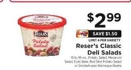 Reser's Classic Deli Salads