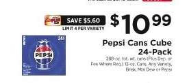 Pepsi Cans Cube 24-Pack