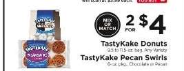 TastyKake Donuts / TastyKake Pecan Swirls