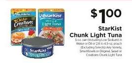 Starkist Chunk Light Tuna