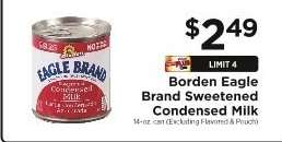 Borden Eagle Brand Sweetened Condensed Milk