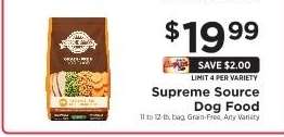 Supreme Source Dog Food