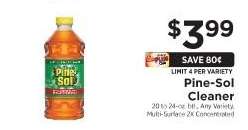 Pine-Sol Cleaner