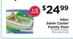 Intex Swim Center Family Pool