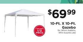 10-ft. x 10-ft. Gazebo