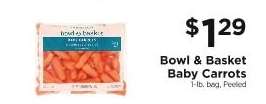Bowl & Basket Baby Carrots