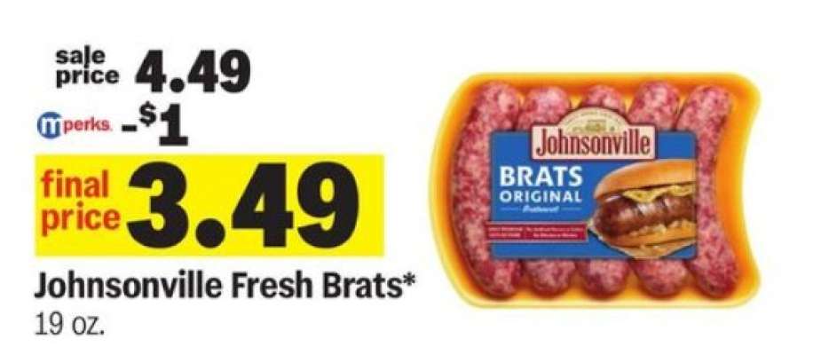 Johnsonville Fresh Brats