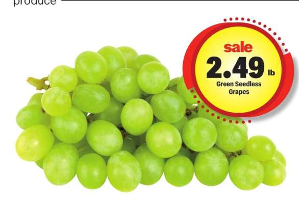 Green Seedless Grapes