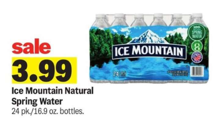 Ice Mountain Natural Spring Water