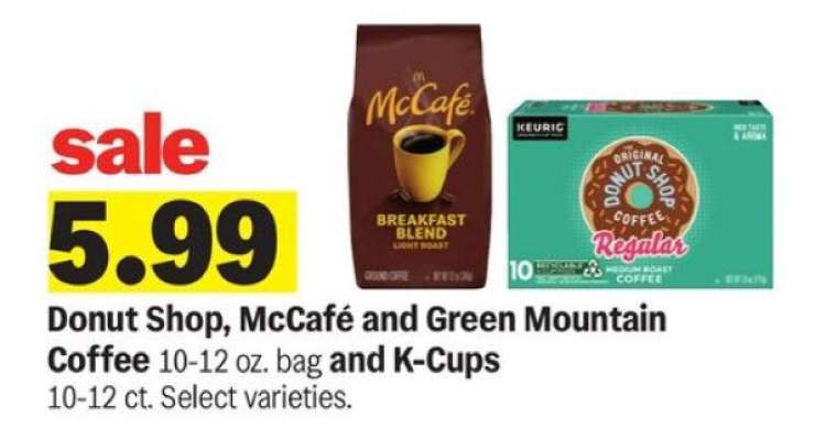 Donut Shop, McCafé and Green Mountain Coffee