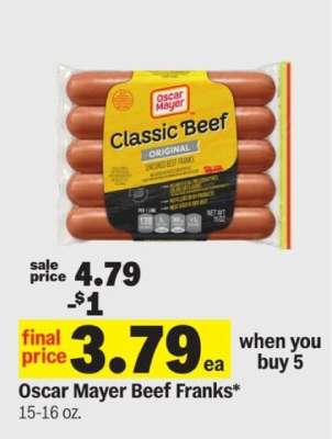 Oscar Mayer Beef Franks