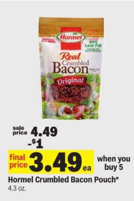Hormel Crumbled Bacon Pouch*
