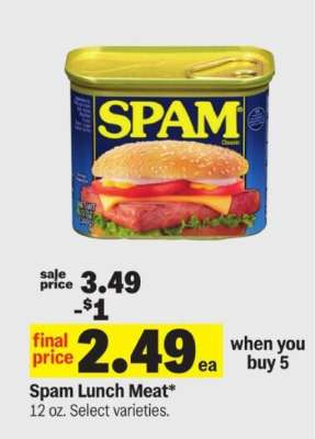 Spam Lunch Meat*