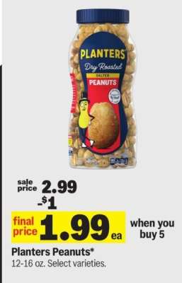Planters Peanuts*