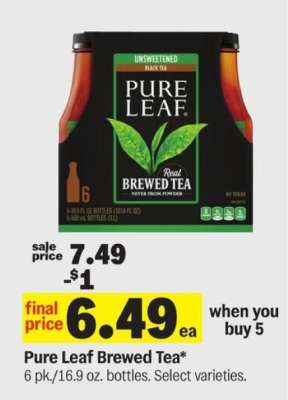 Pure Leaf Brewed Tea