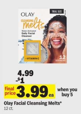 Olay Facial Cleansing Melts