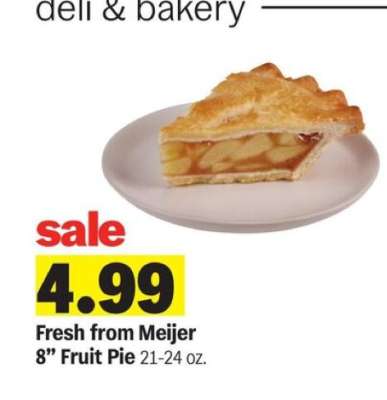 Fresh from Meijer 8" Fruit Pie