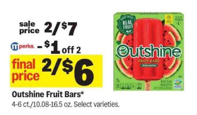Outshine Fruit Bars