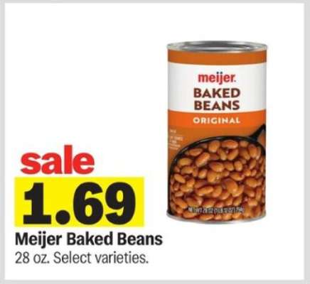 Meijer Baked Beans