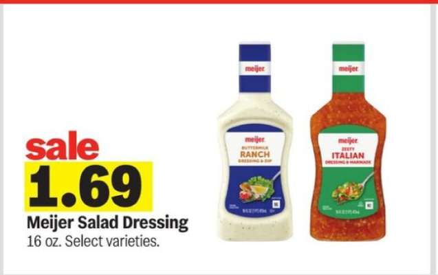 Meijer Salad Dressing