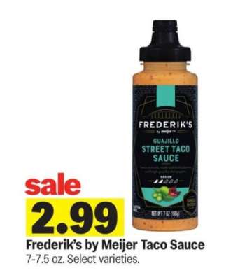 Frederik's by Meijer Taco Sauce