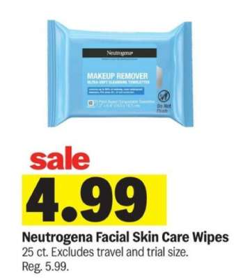Neutrogena Facial Skin Care Wipes*